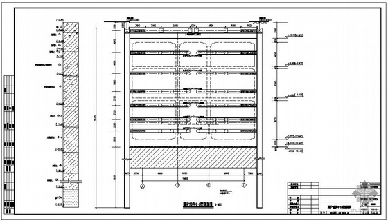地铁站消防设计图纸资料下载-某地铁站围护结构设计图