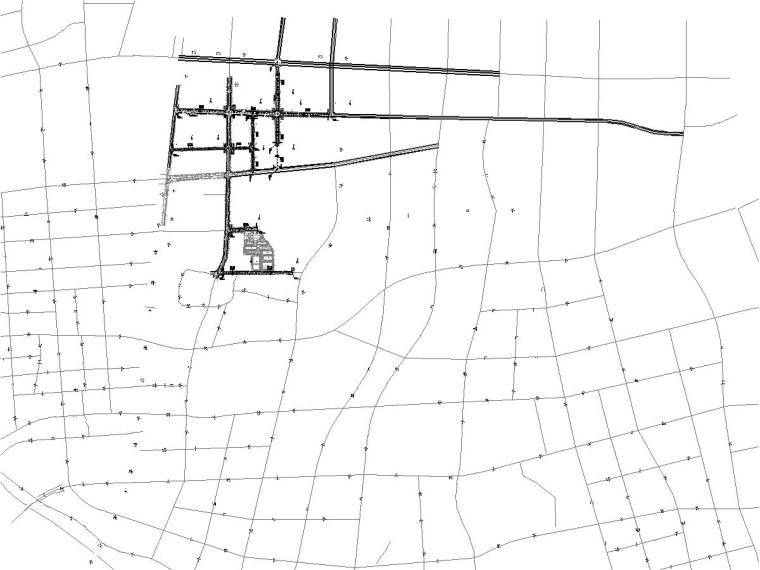 道路提质改造施工资料资料下载-长沙市工业园区道路提质改造工程施工图57张CAD（含交通照明）