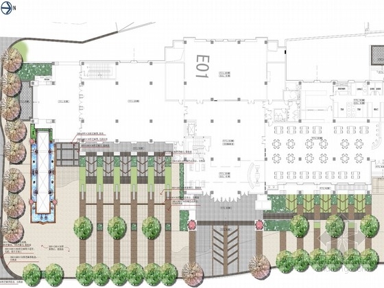 赖特的考夫曼住宅资料下载-[北京]赖特式草原住宅景观设计方案