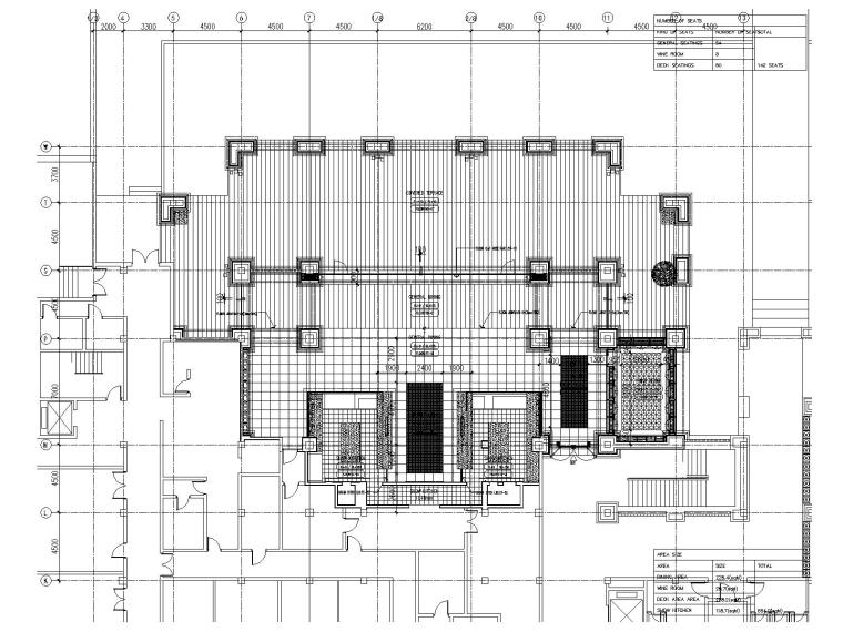 [海南]三亚海棠湾康莱德酒店设计施工图（附室内|建筑|景观效果图）-地坪饰面图