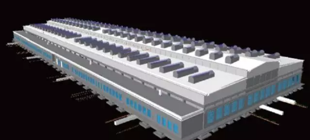 土建BIM应用资料下载-[北京]停车场列检库BIM应用