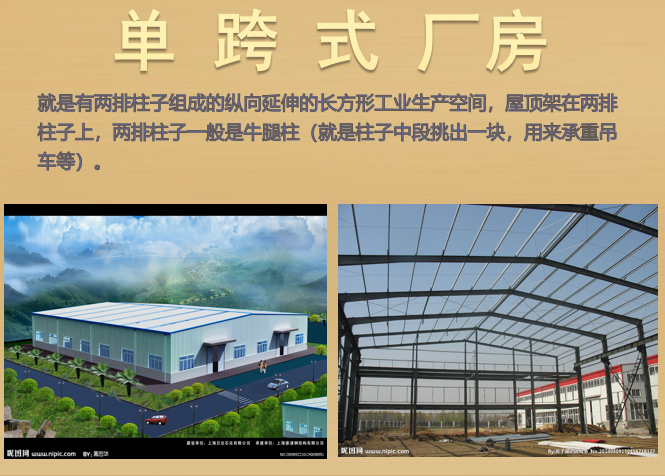 36米重钢厂房钢结构资料下载-钢结构厂房结构介绍