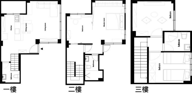 116㎡MUJI风复式小宅，把日式温暖带回家！_3