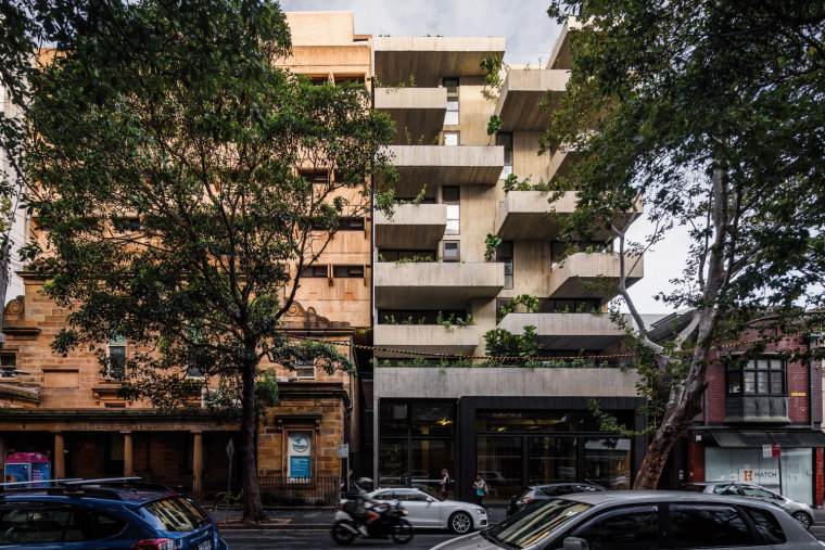 板式公寓酒店建筑资料下载-澳大利亚22套独特混合公寓