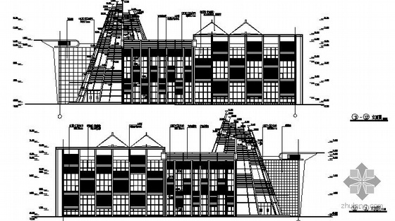 [贵州省水城]某三层售楼中心建筑施工图-2