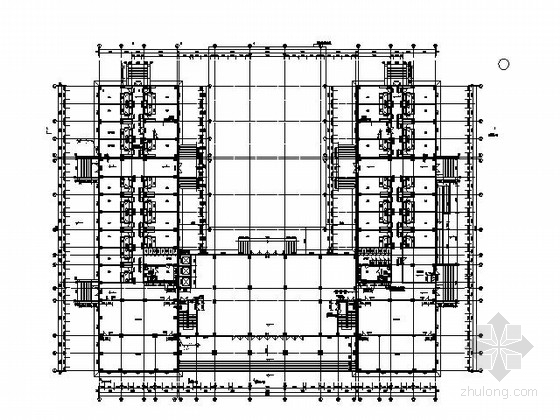 [太原]某四层U型中式酒店建筑施工图- 