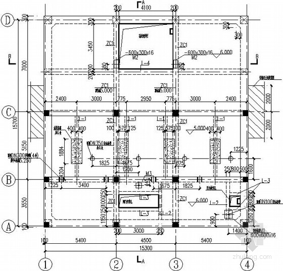 6500mm沉井施工图资料下载-码头雨水泵房混凝土沉井结构施工图