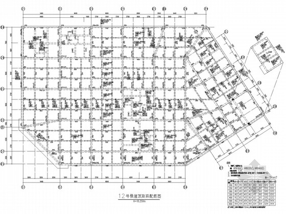 安置房结构建筑施工图资料下载-四层框架安置房结构施工图