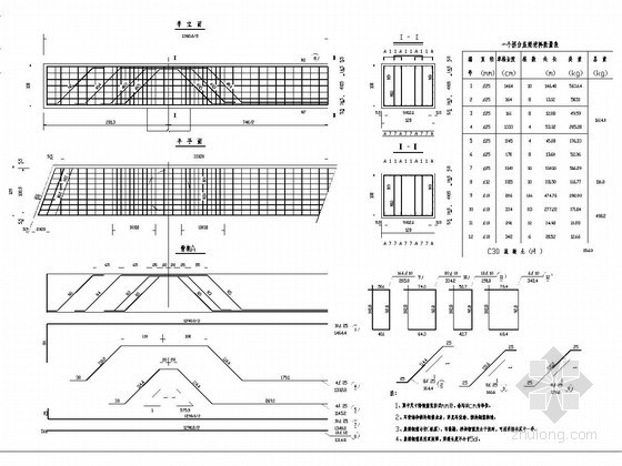 盖梁支撑体系图资料下载-[黑龙江]桥台盖梁钢筋构造图