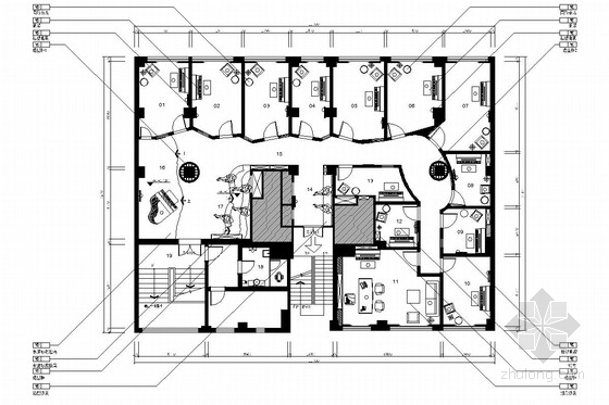 大型培训室资料下载-[温州]大型综合音乐培训艺术学校室内施工图