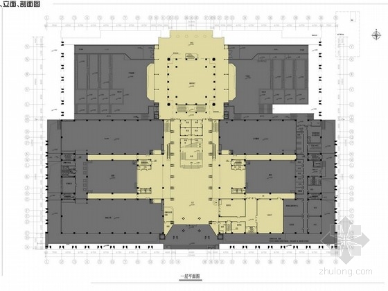 博物馆室内空间设计效果图资料下载-[河北]省级综合性现代博物馆室内设计方案图