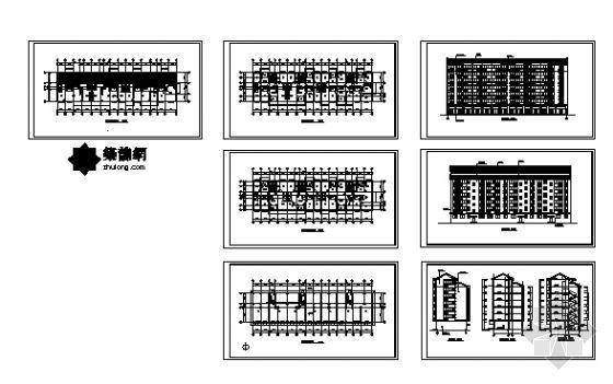 某跃层组合的七层住宅方案-4