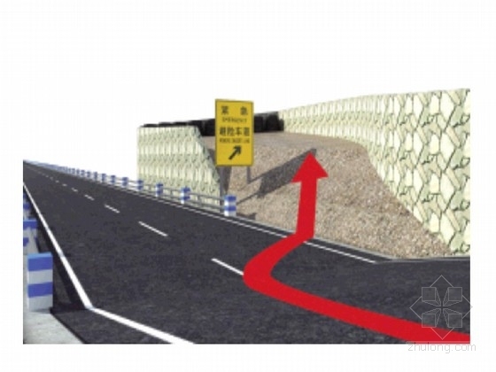 公路平面交叉图资料下载-高速公路交叉工程避险车道施工图