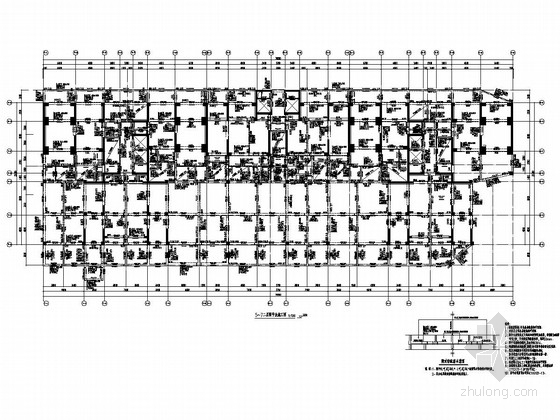 福建住宅楼施工图资料下载-[福建]六栋30层现浇钢筋混凝土剪力墙结构住宅楼结构施工图