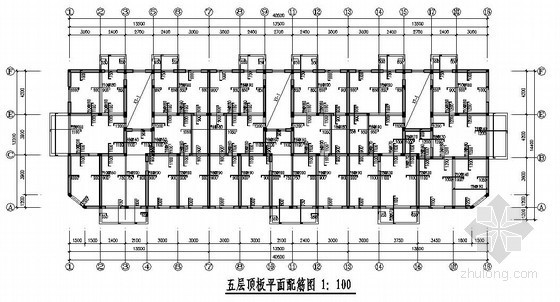 黑龙江住宅结构施工图资料下载-[黑龙江]底框结构住宅结构施工图（六层 桩基础）