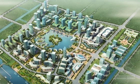 上海商业规划资料下载-[上海]商业区规划及单体设计方案文本（知名建筑公司）