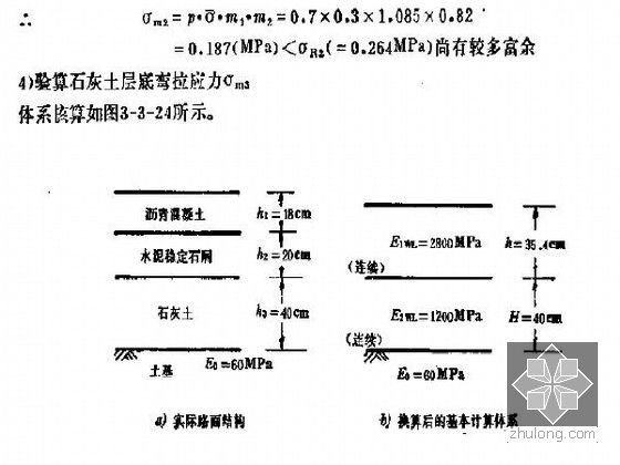 道路设计经典实例（226页 71例）-柔性路面体系换算