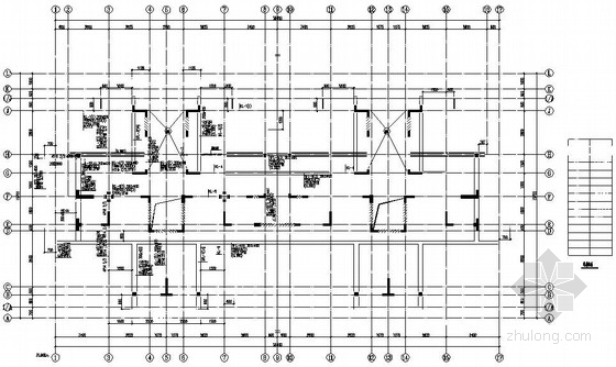11层框剪结构施工图资料下载-[天津]11层框剪结构住宅结构施工图