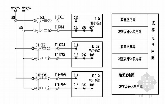 纳滤装置设计图资料下载-湖南某电厂备自投装置电气设计图