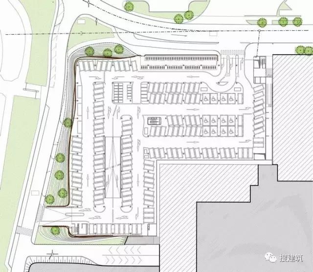 停车场花园资料下载-1个国内高科技停车场+1座大学的停车库建筑