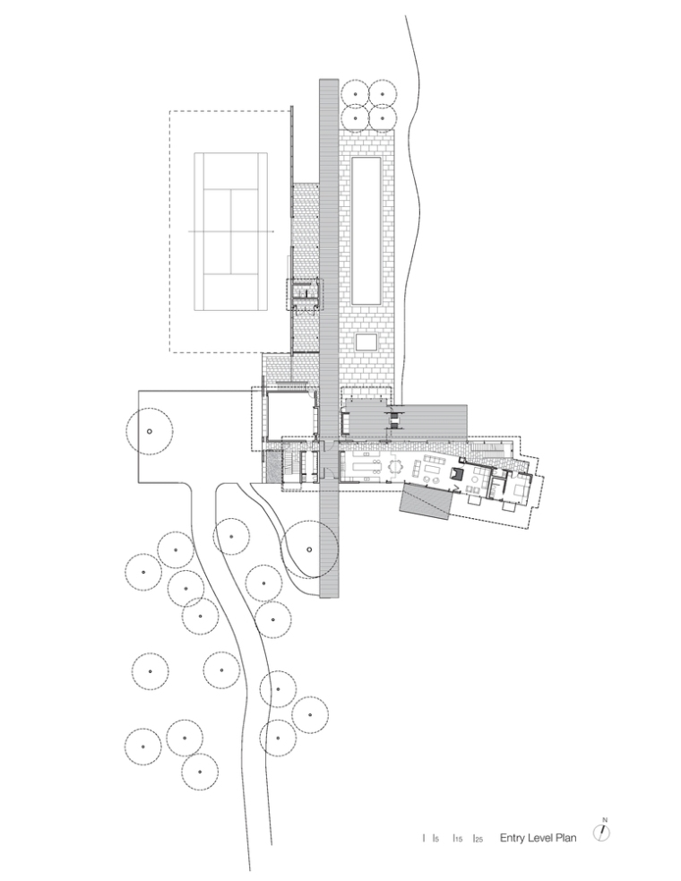 美国海岸线上的汉普顿别墅-hamptons_residence_-_entry_level_plan_0001