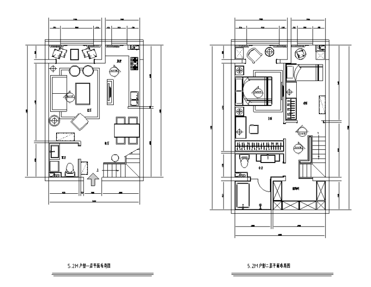 loft公寓套图资料下载-艺术SOHO|现代LOFT样板间设计施工图（附效果图）