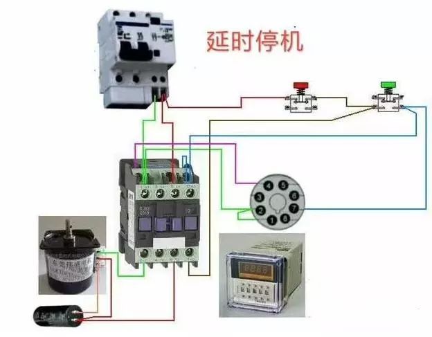 常用交流接触器实物接线图，简单明了，易懂_7