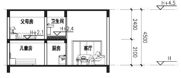 [福建]高层现代风格带凸窗住宅楼建筑设计方案文本-14