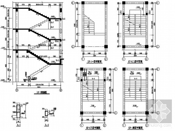沈阳市金茂大厦结构设计资料下载-沈阳某办公楼结构设计图