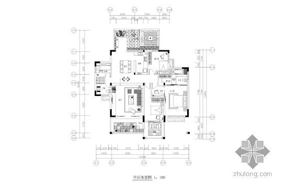 现代简欧三居装修图资料下载-某现代三居装修图(含实景)