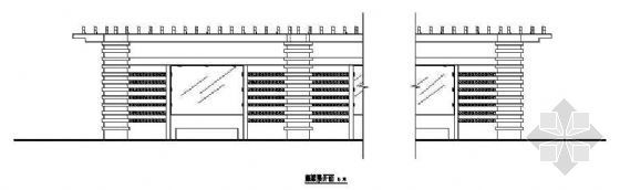 架车机基础施工图资料下载-某廊架详细施工图