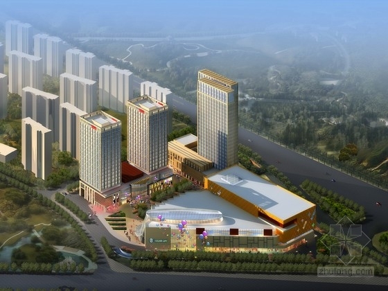 管道PPT方案文本资料下载-[山东]某商业区规划设计方案文本（含PPT）