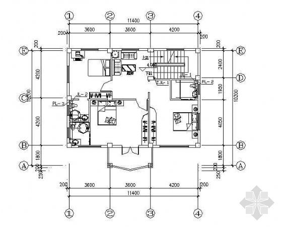 一层架空别墅资料下载-某四层别墅给排水施工图