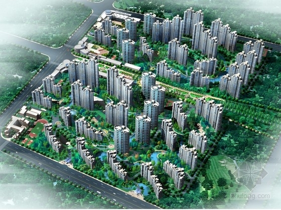 上海住宅小区规划设计总平资料下载-[湖北]现代风格住宅区规划设计方案文本（含CAD 总平设计优秀）