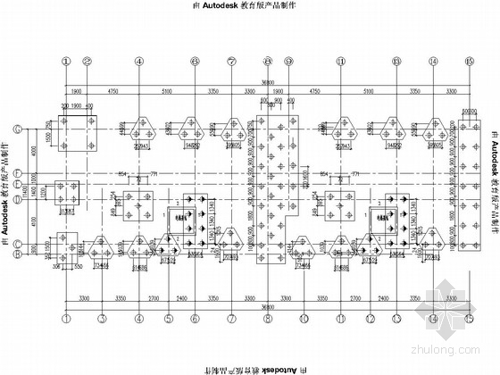 六层住宅剪力墙结构资料下载-[郑州]六层剪力墙结构住宅楼结构施工图（CFG桩）