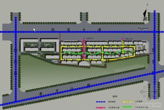 湖北孝感小区总体规划文本资料下载-湖北某小区景观方案文本