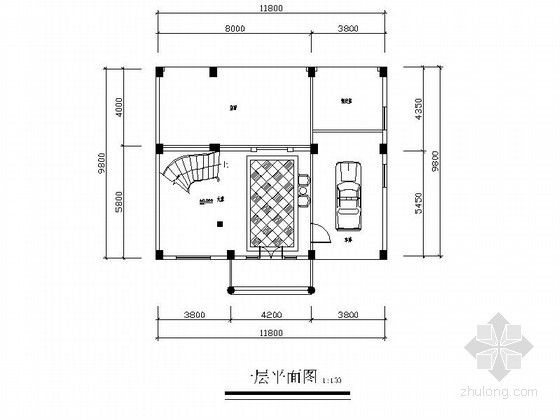 别墅内装修图资料下载-[福州]古典四层别墅内装修图(含效果)