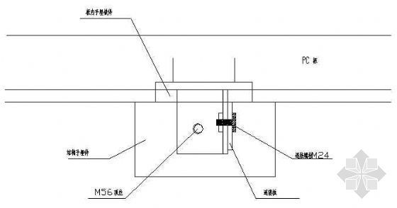 管线过桥外挂支架资料下载-外挂板安装节点图