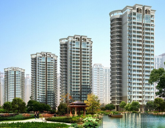 小高层宾馆设计图资料下载-[北京]大型房地产开发投资估算实例及表格（成本与利润分析）