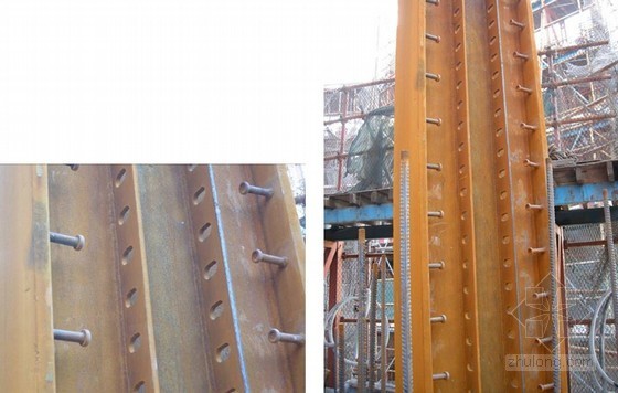 H型钢梁与柱资料下载-[QC成果]型钢混凝土拉钩连接技术保障措施
