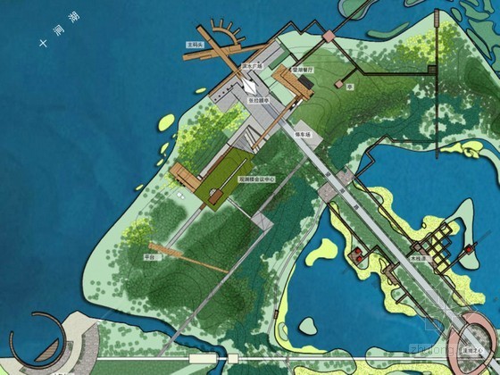 湿地保护利用规划设计方案资料下载-[淮南]湿地公园规划设计方案（四）