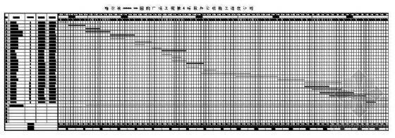 哈尔滨某三层办公楼施工网络计划-2