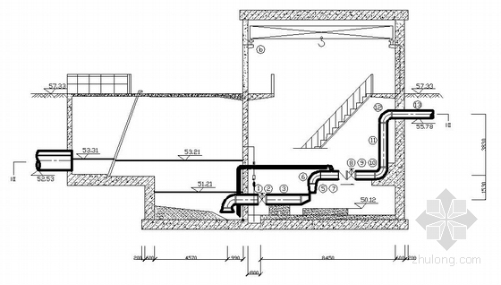 污水泵站及管网监理细则资料下载-污水泵站工艺图