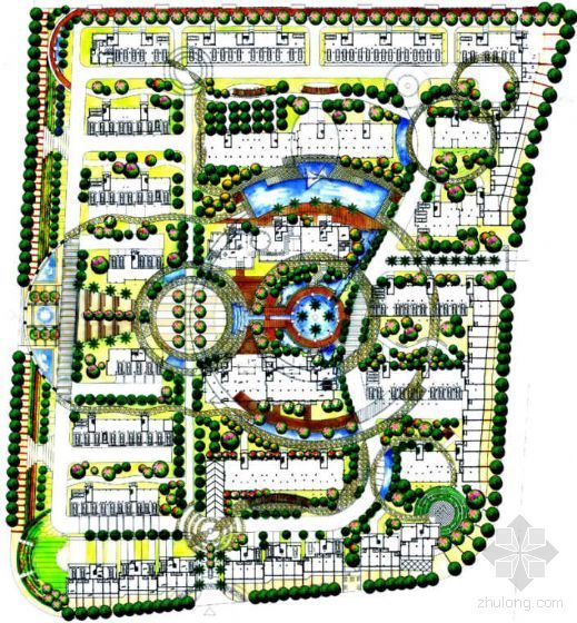 住宅区景观设计资料资料下载-[福建]住宅区一期环境景观设计方案