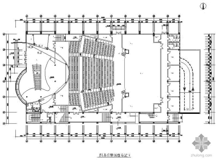 剧场音乐厅建筑施工图资料下载-[江苏]某高校音乐厅室内装饰施工图