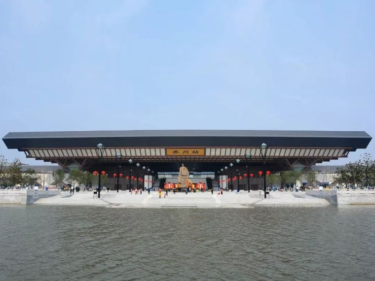 高铁广场工程资料下载-中国高铁站|沪宁高速铁路“苏州站”
