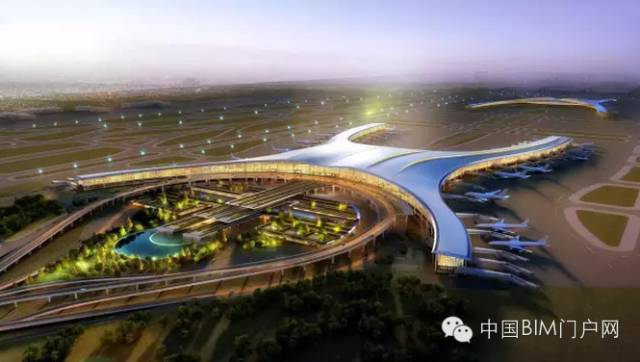 机场景观案例资料下载-BIM案例丨江北机场T3A航站楼BIM应用