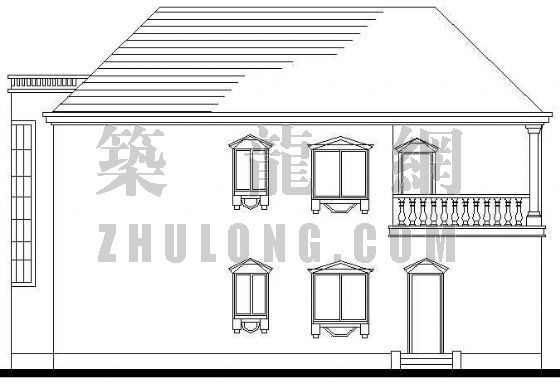 二层实用别墅设计图资料下载-一个简单实用别墅方案