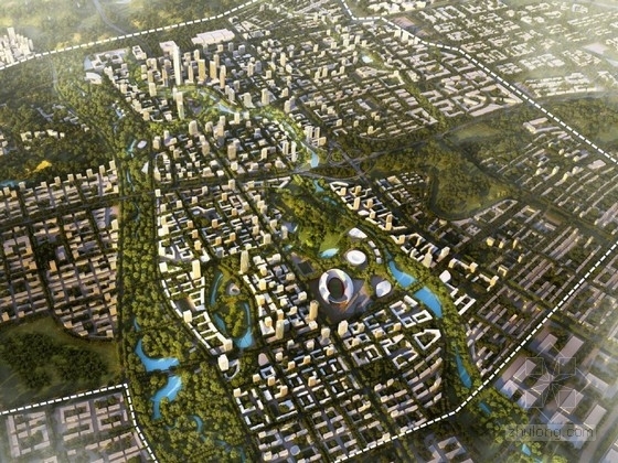 村庄城市规划设计方案资料下载-[武汉]城市规划及单体设计方案文本