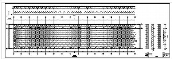 90m腹拱桥设计图资料下载-某厂房钢屋面网架结构设计图